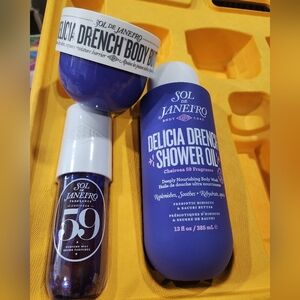 Sol de Janeiro Delicia Drench Body Care Set
